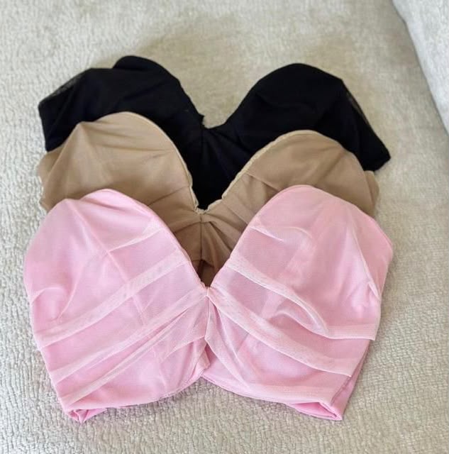 Top Strapless con Copa Estructurada