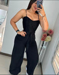 Body Encaje Negro Tirantes Finos